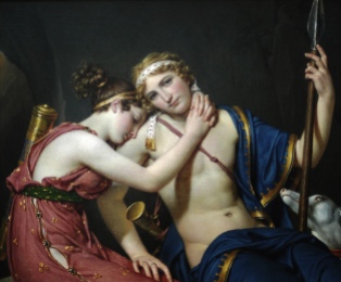 Jacques-Louis David, The Farewell of Telemachus and Eucharis