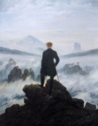 Caspar David Friederich, Wanderer Above a Sea of Fog