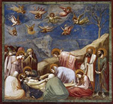 Giotto di Bondone, Christ's Descent from the Cross