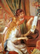 Renoir, Young Girls at a Piano